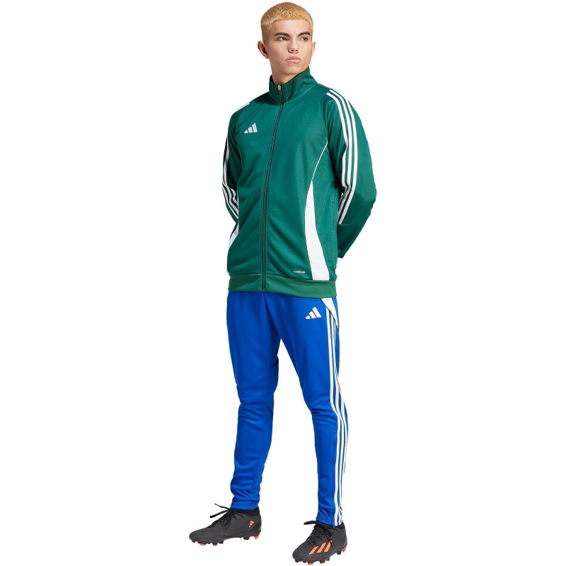 adidas Tiro24 Trainingsjacke Herren IR7500 - team dark green/white XL von adidas performance