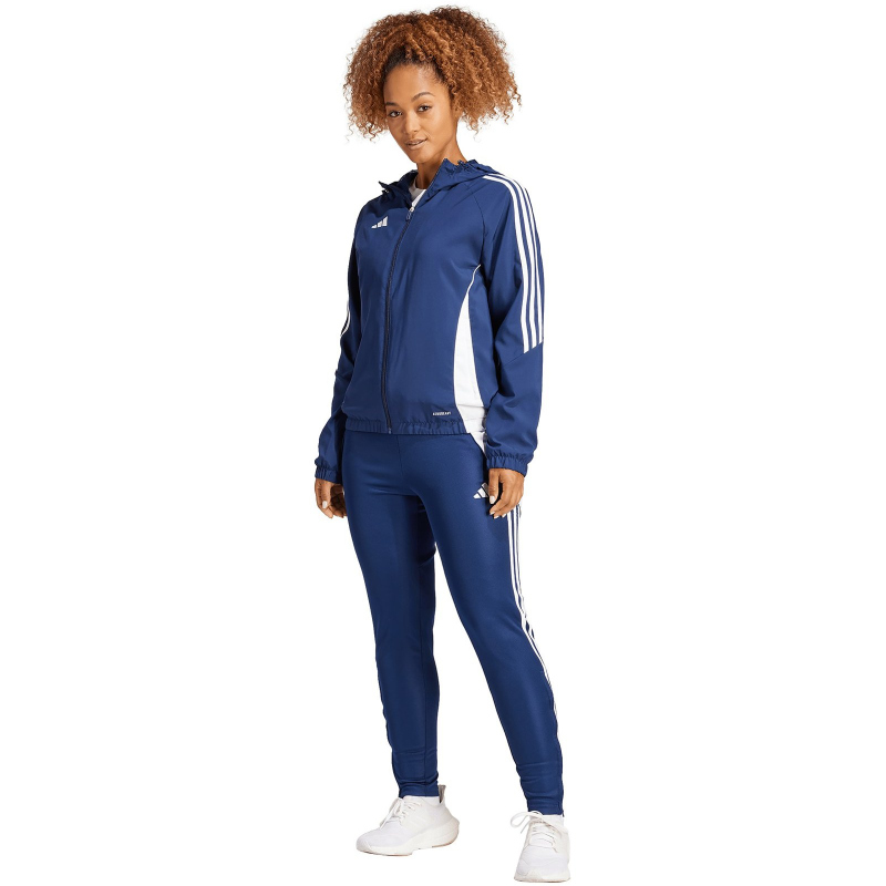 adidas Tiro24 Windbreaker Damen AEQ1 - tenabl/white M von adidas performance