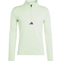 adidas Workout 1/4-Zip Sweatshirt Herren AF4B - segrsp/black M von adidas performance