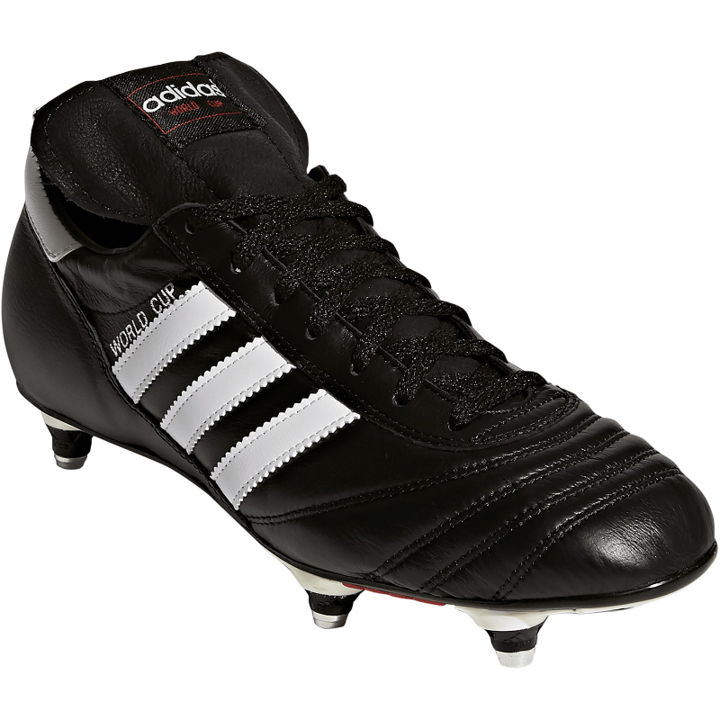 adidas World Cup Stollen-Fußballschuhe Herren 011040 - black/cloud white/none 47 1/3 von adidas performance