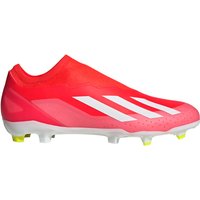 adidas X Crazyfast League Laceless Firm-Ground Fußballschuhe Herren IG0623 - solar red/cloud white/team solar yellow 2 44 von adidas performance