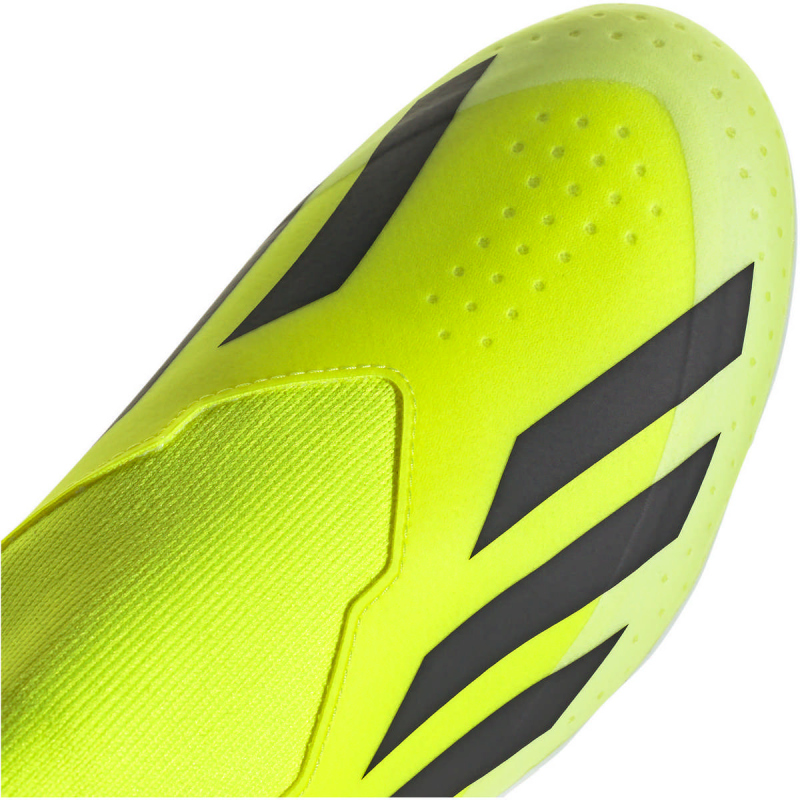 adidas X Crazyfast League Laceless Firm-Ground Fußballschuhe Herren IG0622 - team solar yellow 2/core black/cloud white 42 2/3 von adidas performance