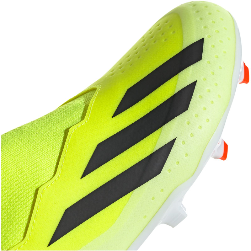 adidas X Crazyfast League Laceless Firm-Ground Fußballschuhe Kinder AEQ4 - tesoye/cblack/ftwwht 38 von adidas performance