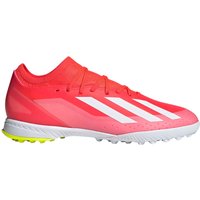 adidas X Crazyfast League TF Multinocken-Fußballschuhe Herren IF0699 - solar red/cloud white/team solar yellow 2 46 2/3 von adidas performance