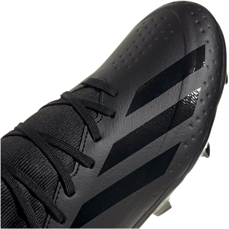 adidas X Crazyfast.3 FG Fußballschuhe A0QM - cblack/cblack/cblack 45 1/3 von adidas performance