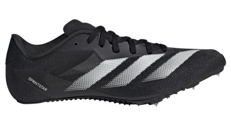 unisex adidas performance sprintstar leichtathletikschuh schwarz weis von adidas performance