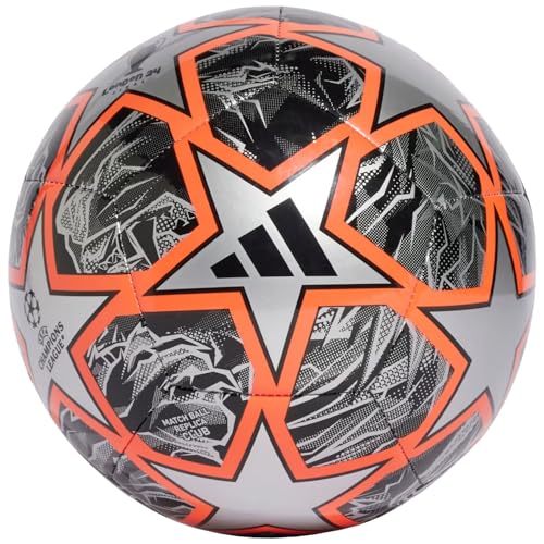 Adidas UEFA Champions League Club Ball IN9331, Unisex Footballs, Silver, 4 EU Adidas UEFA Champions League Club Ball IN9331, Unisex Footballs, Silver, 4 EU von adidas performance