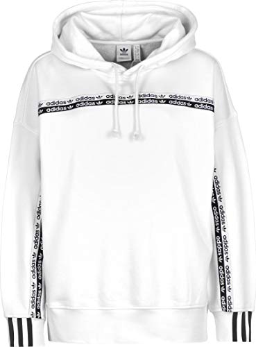 Adidas Damen HOODIE Sweatshirt, weiß (White), 44 von adidas