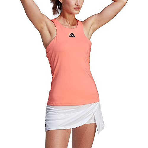 Adidas Damen Tank Y-Tank, Coral Fusion, HS1656, L von adidas