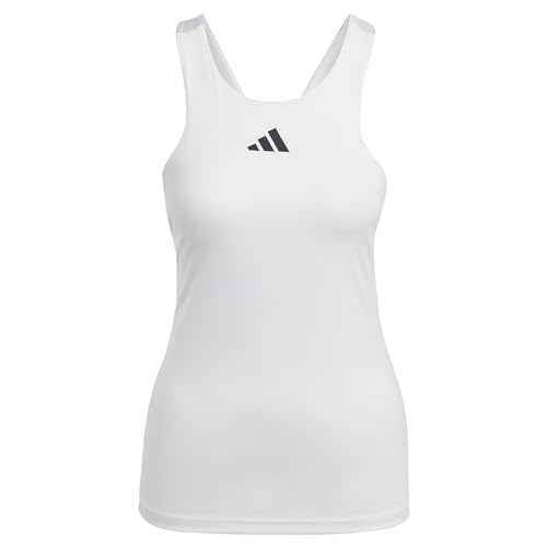 Adidas Damen Tank Y-Tank, White, HS1658, M von Adidas