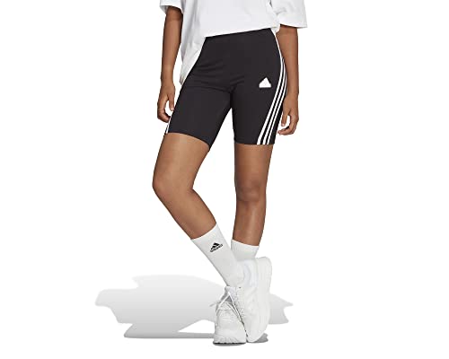 Adidas Damen Tights (1/2) W Fi 3S Biker, Black, HT4718, L von adidas