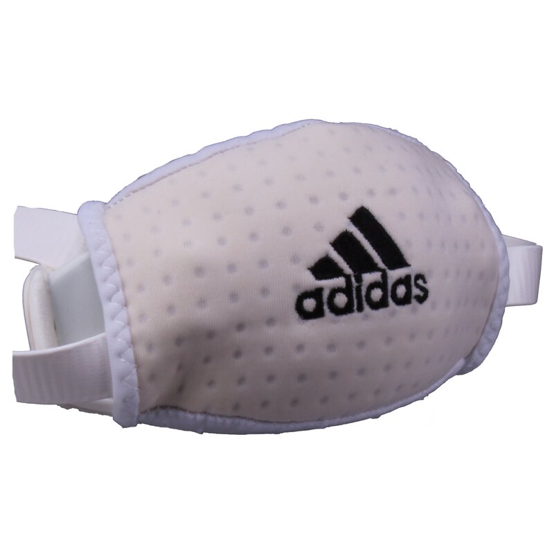 Adidas Football Chin strap pad - weiß von adidas