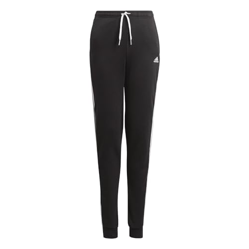 Adidas Girls Pants (1/1) Essentials 3-Stripes Joggers, Black/White, GN4054, 116 von adidas