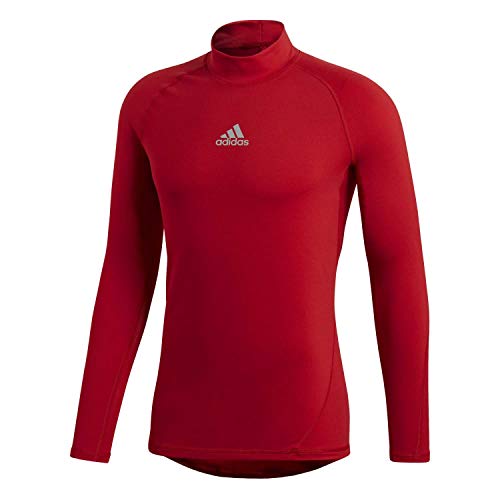 Adidas Herren Alphaskin Climawarm Langarmes Trikot, Machtrot, XL von adidas