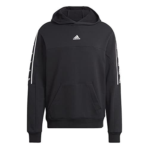 Adidas Herren Hooded Sweat M Bl Hd, Black, IC6788, XL von adidas