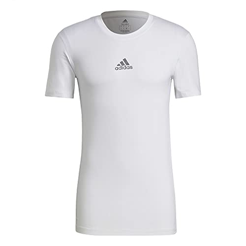 Adidas Herren Tf Ss Top T-Shirt, White, S Adidas Herren Tf Ss Top T-Shirt, White, S von Adidas
