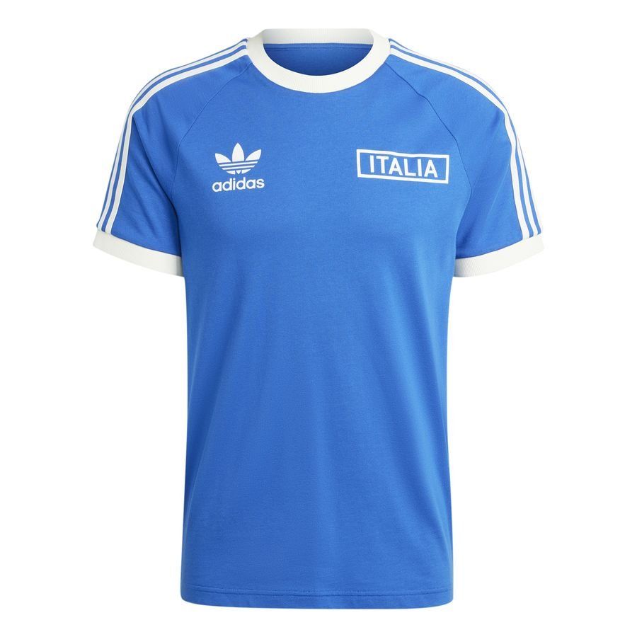 Italien T-Shirt OG 3-Stripes - Blau/Weiß von adidas Originals