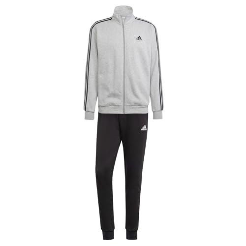 Adidas Men Basic 3-Streifen Fleece Trainingsanzug, XXL von adidas