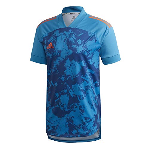 Adidas Mens CON20 JSY PB T-Shirt, Sharp Blue/True orange, 2XL Adidas Mens CON20 JSY PB T-Shirt, Sharp Blue/True orange, 2XL von Adidas