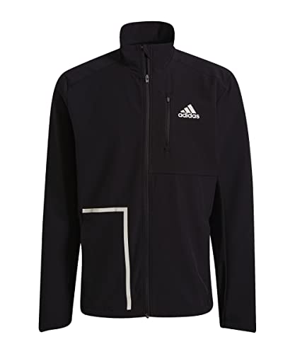 Adidas Mens OWN The Run JKT Jacket, Black, XL von adidas