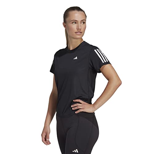 Adidas Own The Run T-Shirt Black XS von adidas