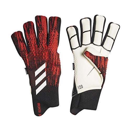 Adidas PRED GL PRO FS Soccer Gloves, Black/Active red, 9.5 von adidas