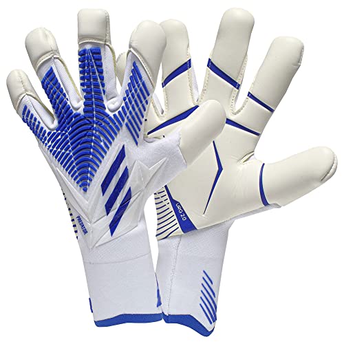 Adidas PRED GL PRO HYB Gloves, White/HI-Res Blue S18, 7 von adidas