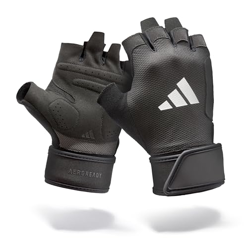 adidas Strength Trainingshandschuhe – Schweißableitend, Gepolstert mit Handgelenksstütze Größe M adidas Strength Trainingshandschuhe – Schweißableitend, Gepolstert mit Handgelenksstütze Größe M von adidas