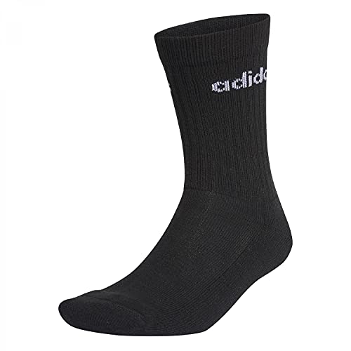 Adidas Unisex-Adult HC Crew 3PP Socks, Black/White, S Adidas Unisex-Adult HC Crew 3PP Socks, Black/White, S von Adidas