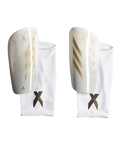 Adidas Unisex-Adult Schienbeinschoner X Sg LGE, White/Gretwo/Goldmt, HF9729, L EU Adidas Unisex-Adult Schienbeinschoner X Sg LGE, White/Gretwo/Goldmt, HF9729, L EU von adidas