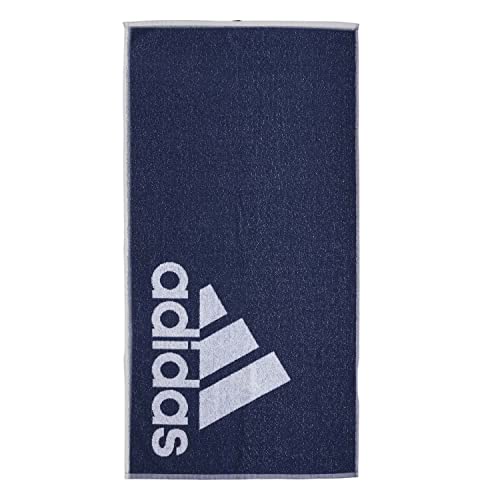 Adidas Unisex-Adult Towel S Beach, Team Navy Blue/White, NS von adidas