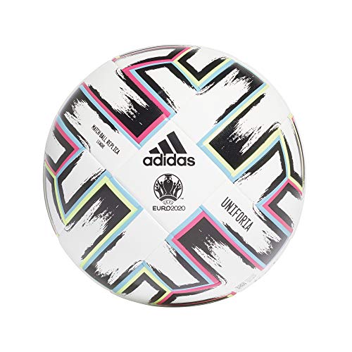 Adidas Unisex-Adult Uniforia League Ball, White/Black/Siggnr/Br, 5 von adidas