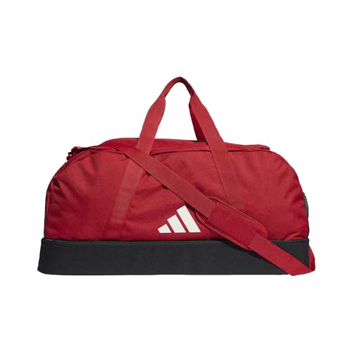 Adidas Unisex Duffel Tiro League Duffel Bag Large, Team Power Red 2/Black/White, IB8656, NS von adidas