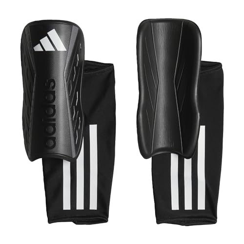 Adidas Unisex Shin Guard Tiro League Shin Guards, Black/White/Iron Met., HN5606, XL von adidas