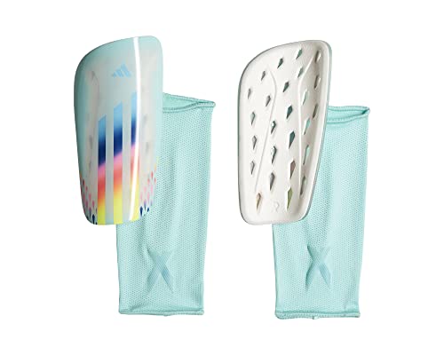 Adidas Unisex Shin Guard X Speedportal League Shin Guards, Clear Aqua/Bright Cyan/Solar Red, HF9744, Größe L Adidas Unisex Shin Guard X Speedportal League Shin Guards, Clear Aqua/Bright Cyan/Solar Red, HF9744, Größe L von adidas