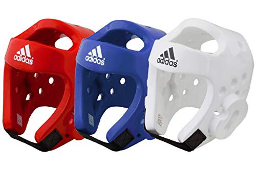 Adidas WTF Taekwondo Kopfschutz Schaumstoff Martial Arts, blau, Large von adidas