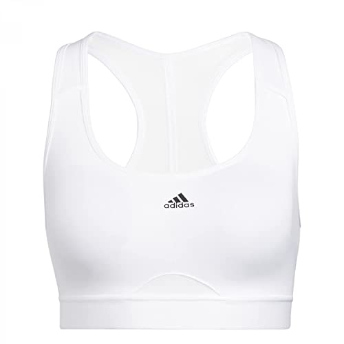 Adidas Women's TRN MS Good P Sports Bra, White, XSAC von adidas