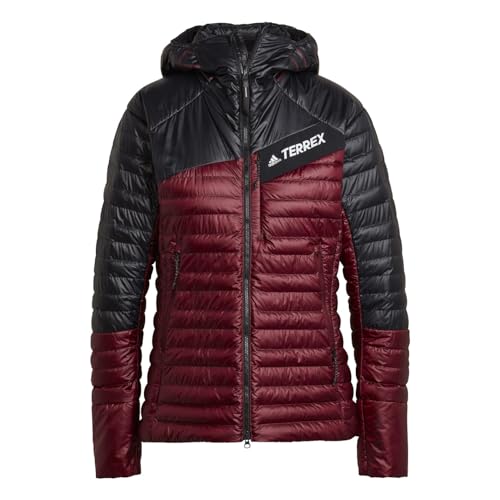 Adidas Women's W TR YR Dwn HdJ Jacket, Shadow red/Black, S Adidas Women's W TR YR Dwn HdJ Jacket, Shadow red/Black, S von Adidas