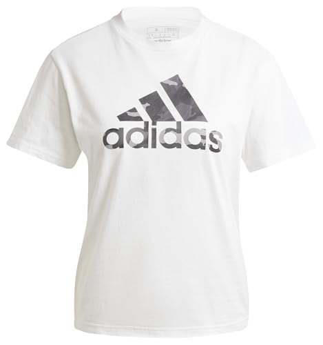 adidas Damen CAMO Graphic Tee, White, S adidas Damen CAMO Graphic Tee, White, S von adidas
