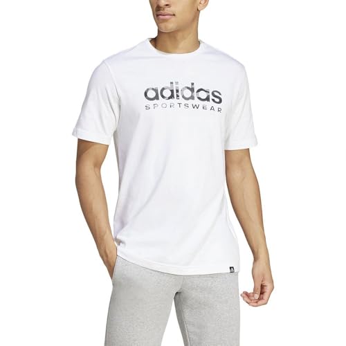 CAMO LINEAR GRAPHIC Tee, Kurzarm-Grafik-T-Shirt, IW2674 von adidas