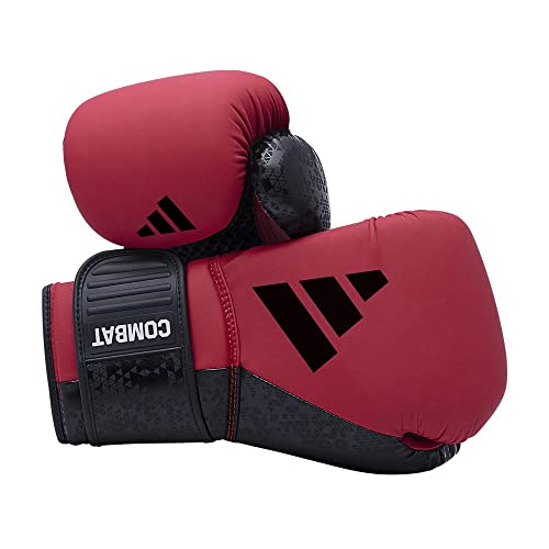 Combat 50 Boxhandschuhe - rot/schwarz Combat 50 Boxhandschuhe - rot/schwarz von adidas