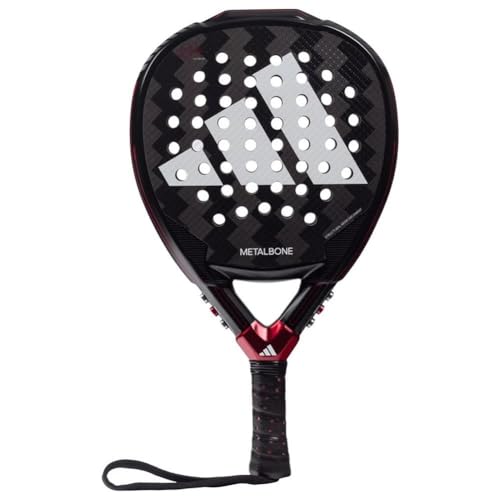 adidas Metalbone 3.3 unbesaitet g Padelschläger Padelschläger Schwarz - Rot von adidas