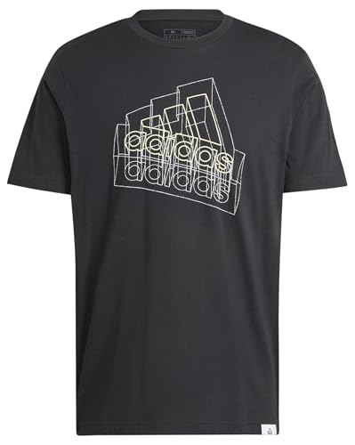 adidas Herren TECH BOS Graphic Tee, Black, M Tall adidas Herren TECH BOS Graphic Tee, Black, M Tall von adidas