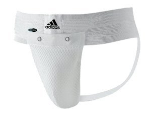 adidas Tiefschutz/Unterleibschutz/Suspensorium Microlight Weiss, Gr. M von adidas