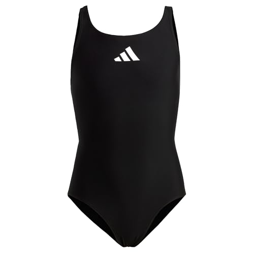 adidas Mädchen Swimsuit, Black/White, 170 von adidas