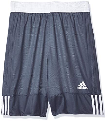 adidas Herren 3G Speed Reversible Shorts, Onix/White, M adidas Herren 3G Speed Reversible Shorts, Onix/White, M von adidas