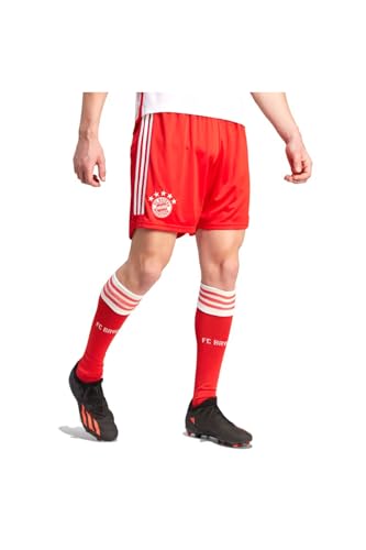 Adidas, Home 23/24 Fc Bayern München, Fußballshorts, Rot-Weiss, XL, Mann Adidas, Home 23/24 Fc Bayern München, Fußballshorts, Rot-Weiss, XL, Mann von Adidas