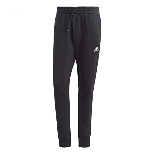 adidas Herren Essentials French Terry Tapered Cuff Pants, black, L adidas Herren Essentials French Terry Tapered Cuff Pants, black, L von adidas