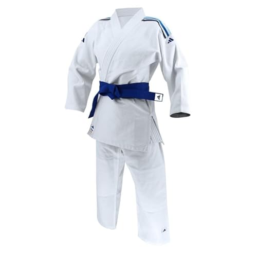 adidas White 350g Martial Arts Club Judo-Uniform – Weiß, 350 g, für Studenten, Kampfsportarten, Gi, 180 cm adidas White 350g Martial Arts Club Judo-Uniform – Weiß, 350 g, für Studenten, Kampfsportarten, Gi, 180 cm von adidas