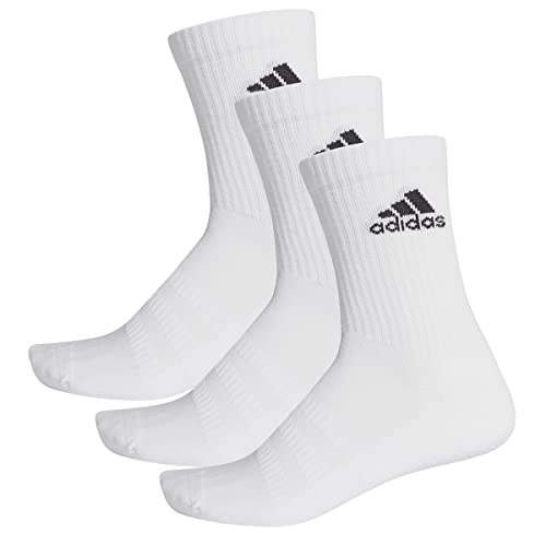 adidas 3 Paar Cushion Crew Socken, Weiß / Schwarz, M adidas 3 Paar Cushion Crew Socken, Weiß / Schwarz, M von Adidas